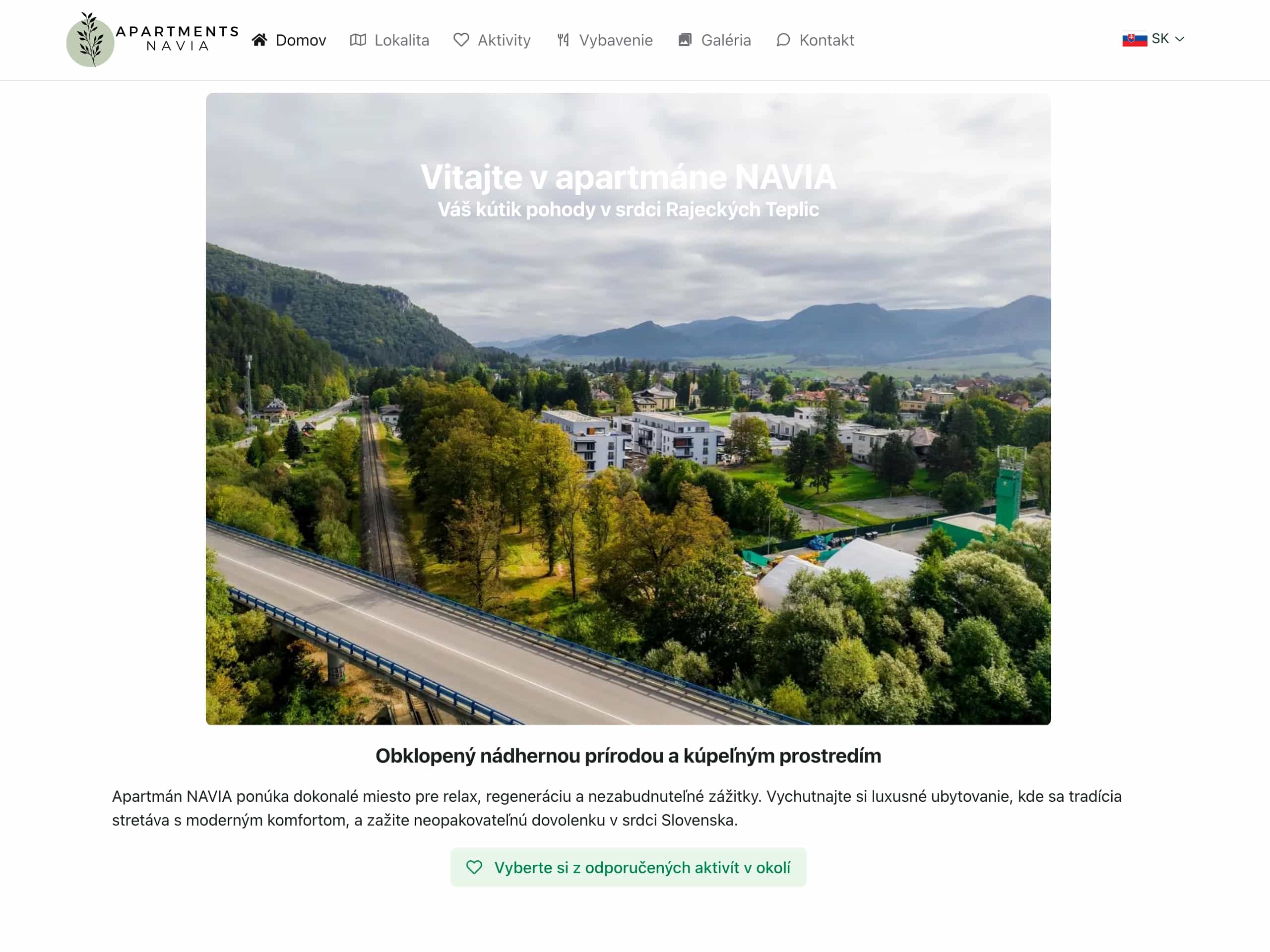 NAVIA apartments web application